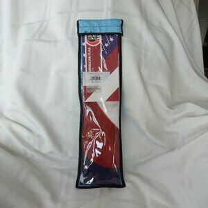Mint's Colorful Life American Flag Kite with case.
